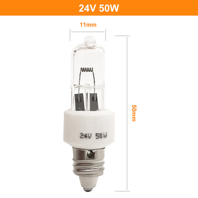 24v 50w E11ハロゲン電球ランプの単一の穴の冷光の手術室
