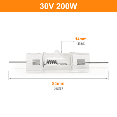 30V 200W小さいハロゲン表示視覚ランプ250Wの水晶ハロゲン球根
