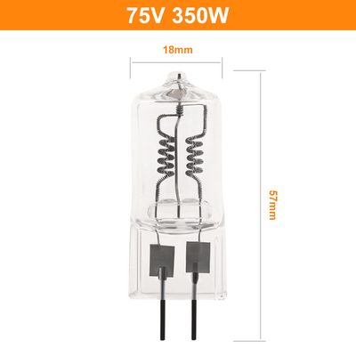 75V 350Wガラスの水晶ハロゲン球根高温特別なハロゲン ランプ