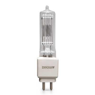 230v 2000のワットの水晶ヨウ素 ランプG15の耐圧防爆高い発電