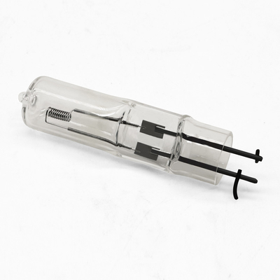 12v水晶ハロゲン球根175W G6.35ランプ2つの熊手が付いている12ボルトの2ピンハロゲン球根