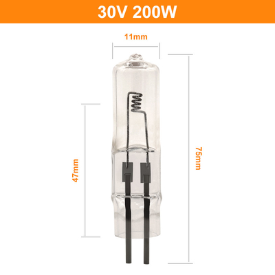 30V 200表示水晶ランプ4000lmをつけるワット ハロゲン球根2 Pin