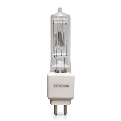 カメラの表示燈のための230v 2000wハロゲン ランプG15 G16 G22 G38