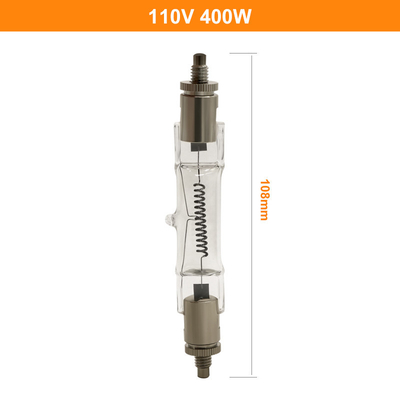 110v 400wのタングステン ハロゲン倍によって終えられる球根の列車の電球SFCの基盤108mm