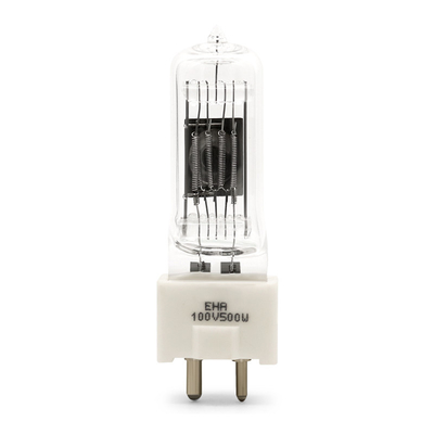 100V 500ワットの水晶ハロゲン内腔G22の光学機器の顕微鏡ハロゲン ランプ