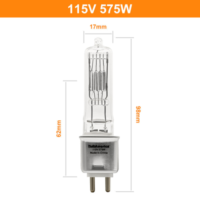 写真230v 115V 575W G9.5の2ピンハロゲン球根の取り替え