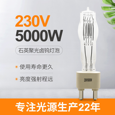 230V 5000W G38の段階の水晶電球のスタジオの催し物の結婚式棒
